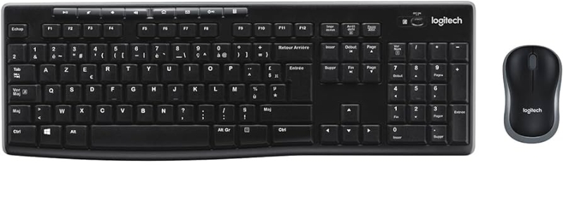 KIT TECLADO/RATON LOGITECH WIRELES MK270