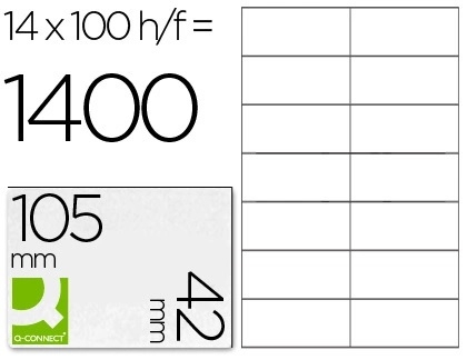 ETIQUETA ADH.Q-CONNECT KF10655 105X42
